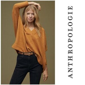 Anthropologie Oversized Dolman Sweater Size XS
